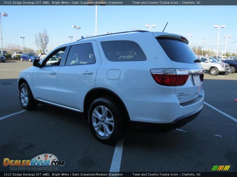 2013 Dodge Durango SXT AWD Bright White / Dark Graystone/Medium Graystone Photo #31