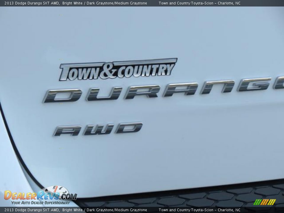 2013 Dodge Durango SXT AWD Bright White / Dark Graystone/Medium Graystone Photo #32