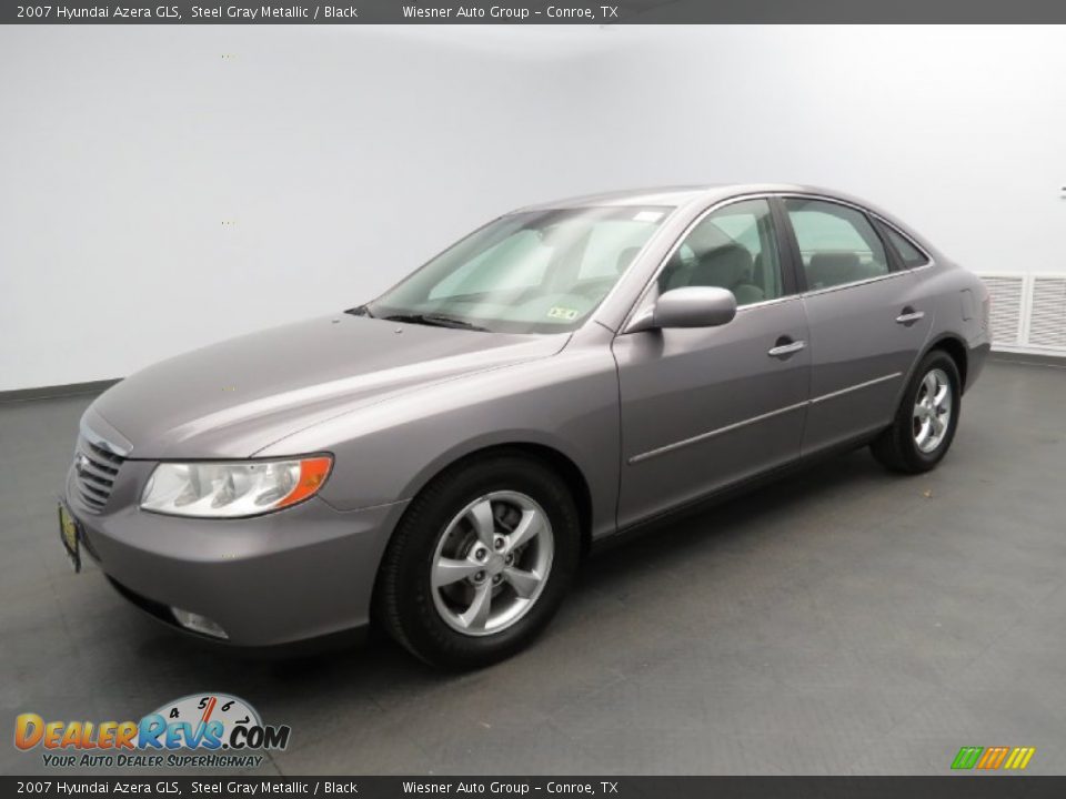 2007 Hyundai Azera GLS Steel Gray Metallic / Black Photo #1
