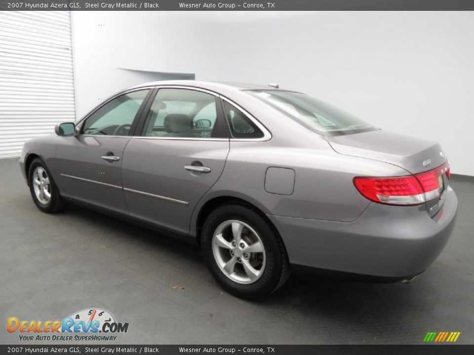 2007 Hyundai Azera GLS Steel Gray Metallic / Black Photo #4