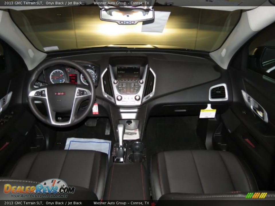 2013 GMC Terrain SLT Onyx Black / Jet Black Photo #4
