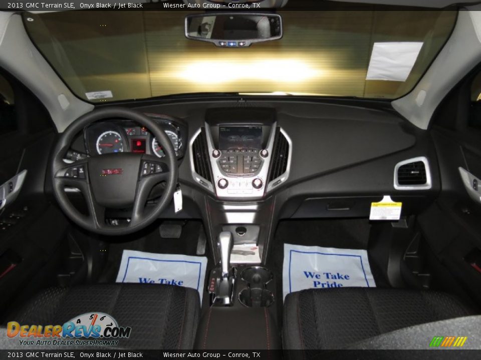 2013 GMC Terrain SLE Onyx Black / Jet Black Photo #4
