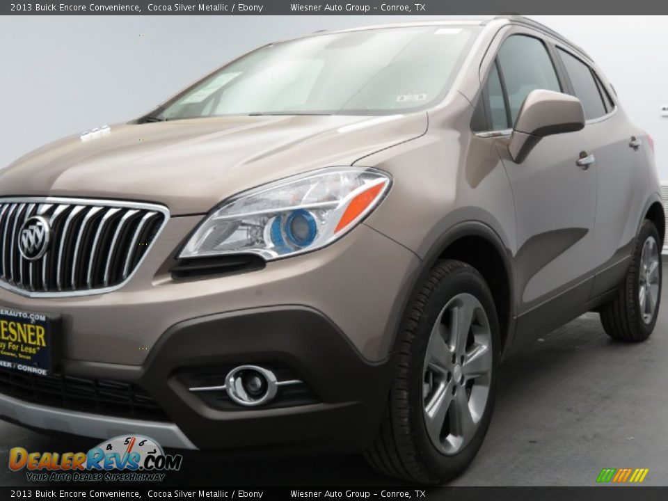 2013 Buick Encore Convenience Cocoa Silver Metallic / Ebony Photo #2