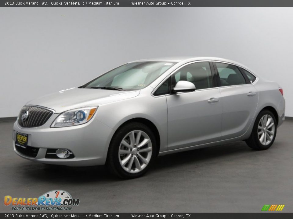 2013 Buick Verano FWD Quicksilver Metallic / Medium Titanium Photo #1
