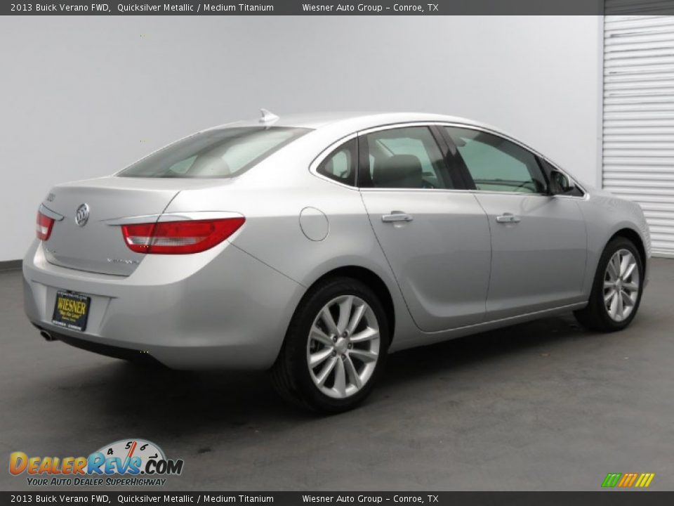 2013 Buick Verano FWD Quicksilver Metallic / Medium Titanium Photo #3