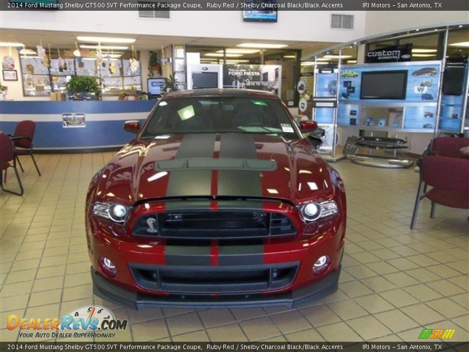 Ruby Red 2014 Ford Mustang Shelby GT500 SVT Performance Package Coupe Photo #1