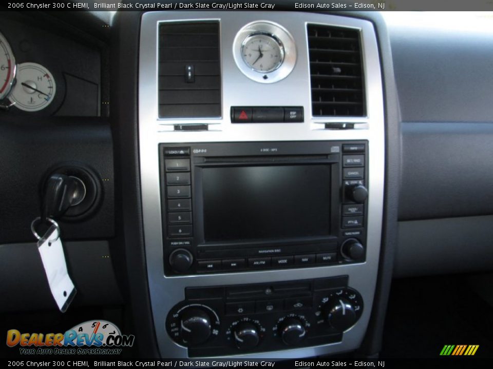 2006 Chrysler 300 C HEMI Brilliant Black Crystal Pearl / Dark Slate Gray/Light Slate Gray Photo #20