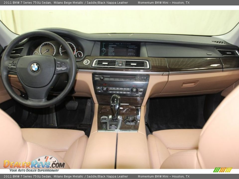 Dashboard of 2011 BMW 7 Series 750Li Sedan Photo #4