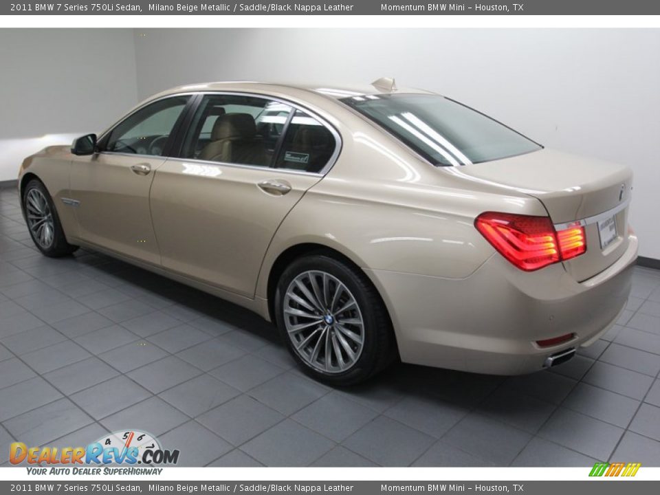 Milano Beige Metallic 2011 BMW 7 Series 750Li Sedan Photo #5