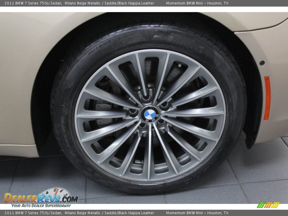 2011 BMW 7 Series 750Li Sedan Wheel Photo #9