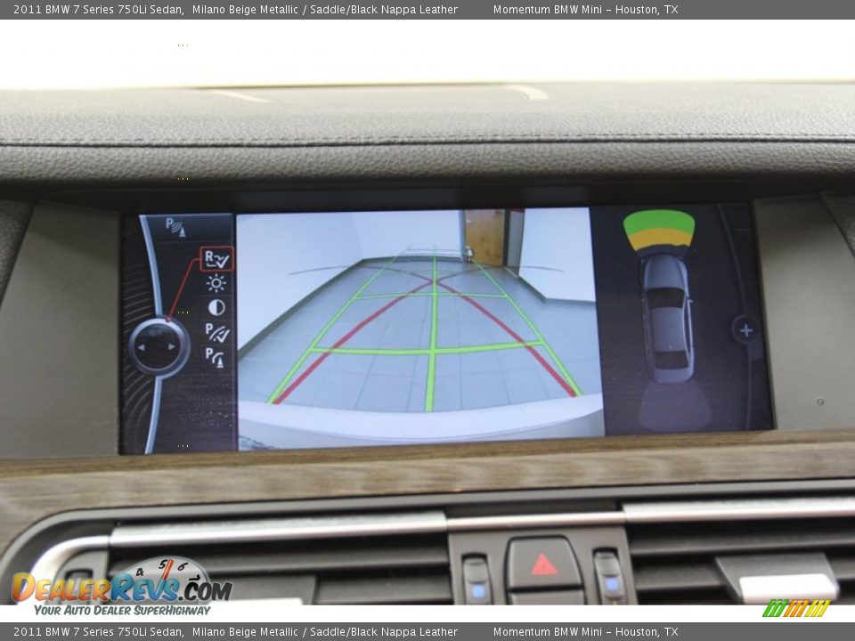 2011 BMW 7 Series 750Li Sedan Milano Beige Metallic / Saddle/Black Nappa Leather Photo #20