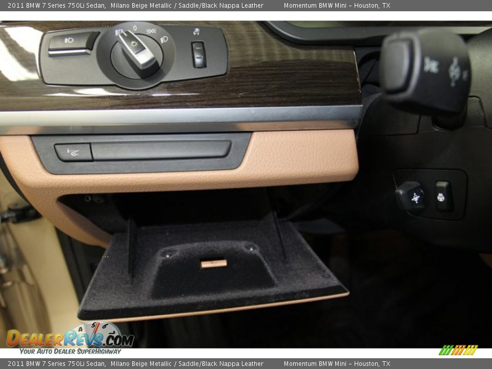 2011 BMW 7 Series 750Li Sedan Milano Beige Metallic / Saddle/Black Nappa Leather Photo #30