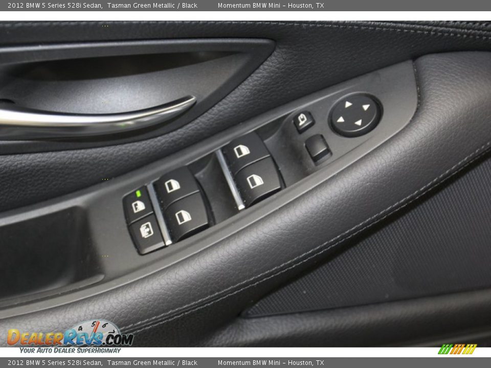 2012 BMW 5 Series 528i Sedan Tasman Green Metallic / Black Photo #16