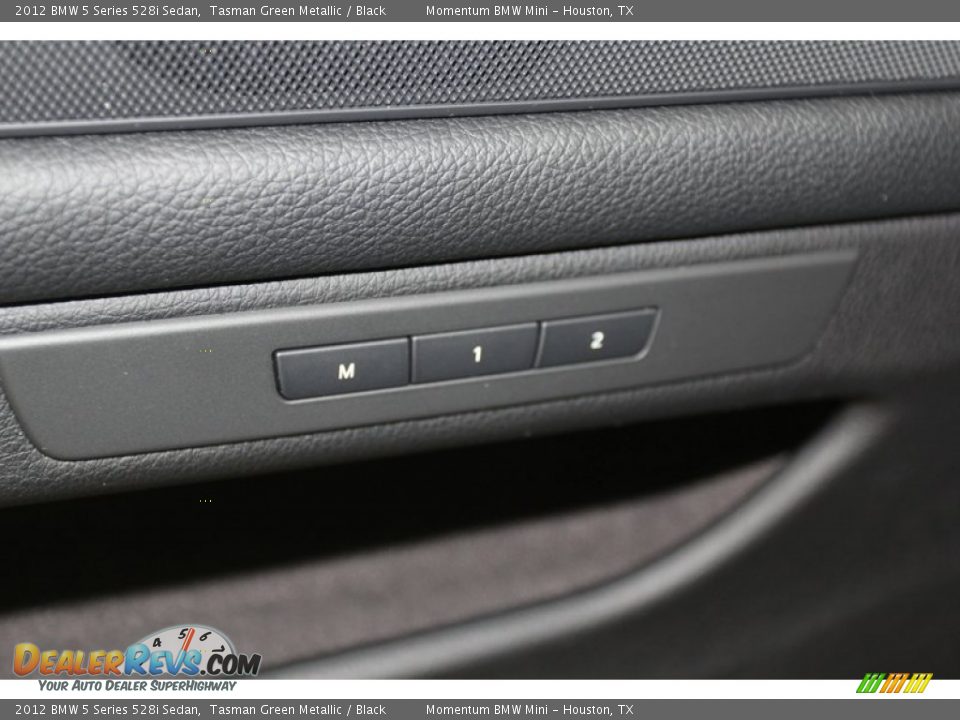2012 BMW 5 Series 528i Sedan Tasman Green Metallic / Black Photo #17