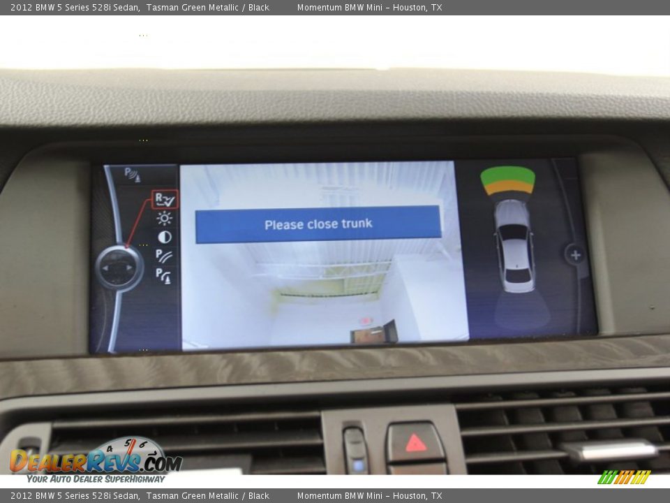 2012 BMW 5 Series 528i Sedan Tasman Green Metallic / Black Photo #21