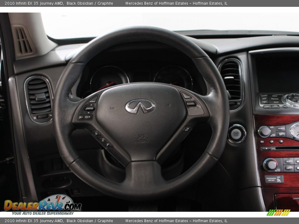 2010 Infiniti EX 35 Journey AWD Black Obsidian / Graphite Photo #7