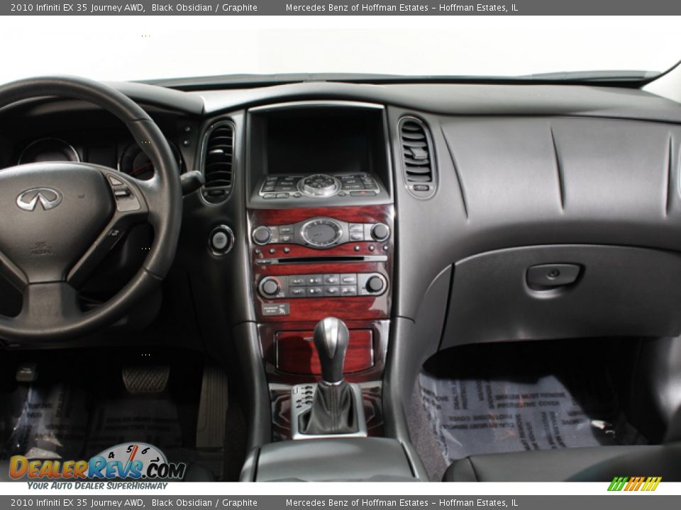 2010 Infiniti EX 35 Journey AWD Black Obsidian / Graphite Photo #9