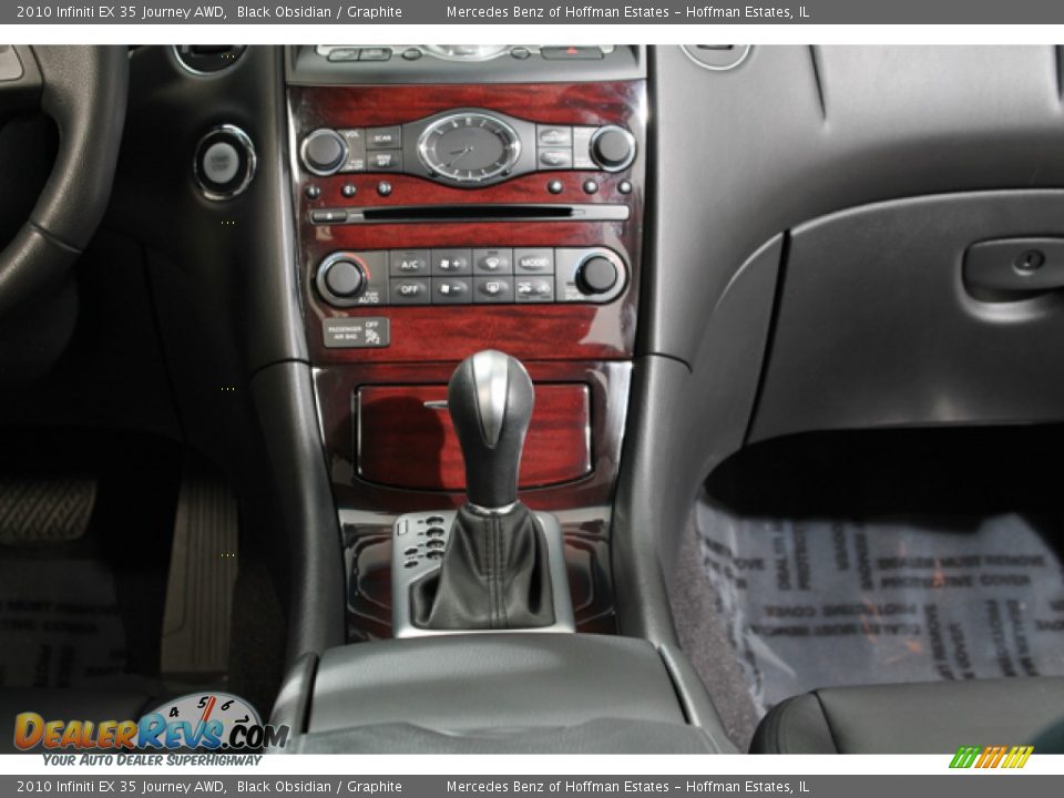 2010 Infiniti EX 35 Journey AWD Black Obsidian / Graphite Photo #11