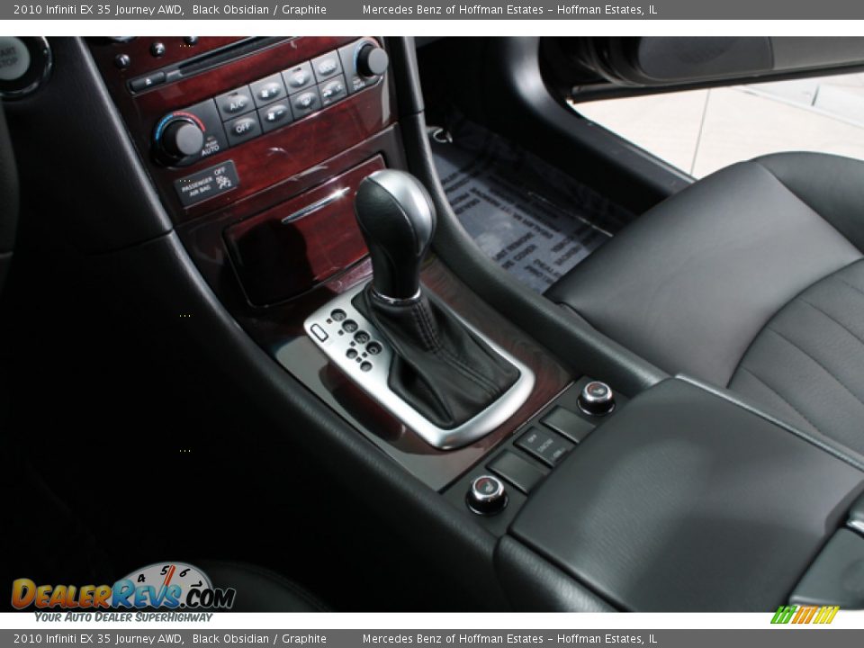 2010 Infiniti EX 35 Journey AWD Black Obsidian / Graphite Photo #12