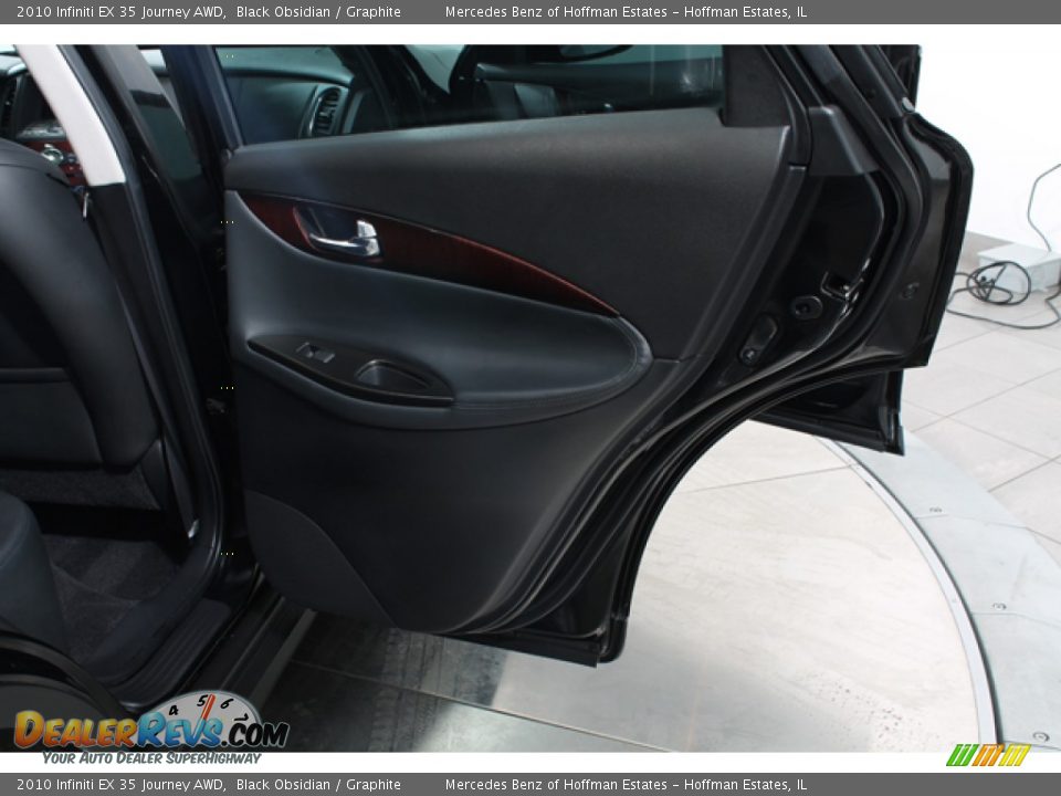 2010 Infiniti EX 35 Journey AWD Black Obsidian / Graphite Photo #14
