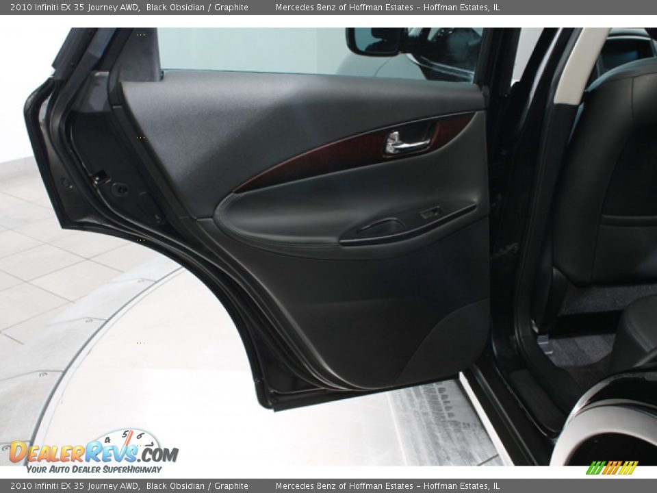 2010 Infiniti EX 35 Journey AWD Black Obsidian / Graphite Photo #15