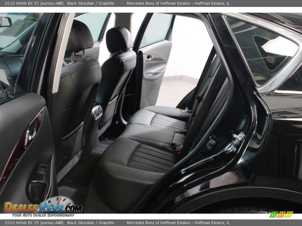 2010 Infiniti EX 35 Journey AWD Black Obsidian / Graphite Photo #19