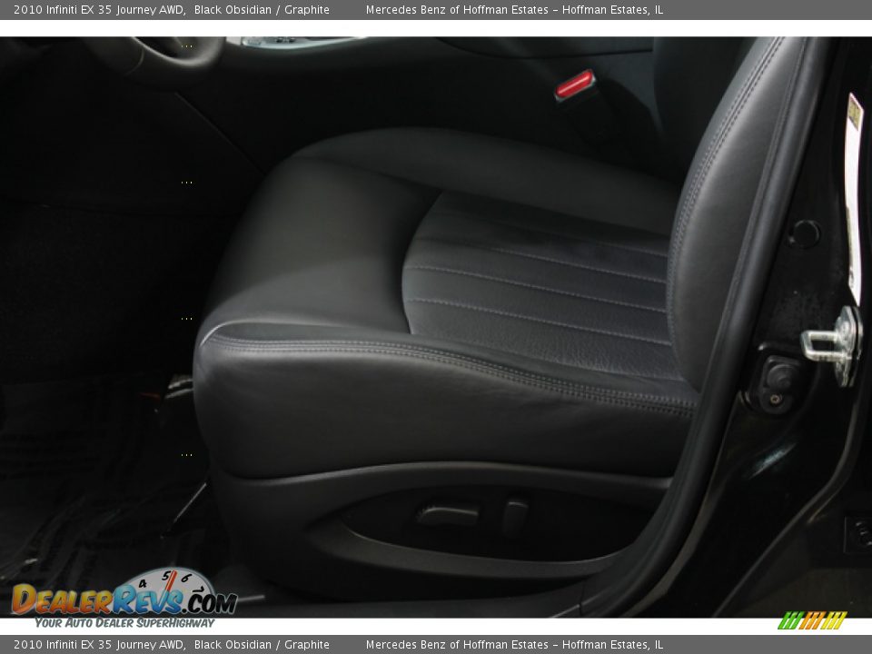 2010 Infiniti EX 35 Journey AWD Black Obsidian / Graphite Photo #20