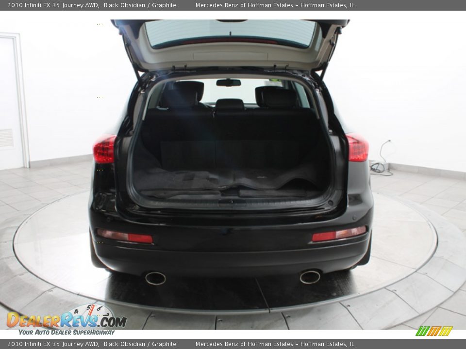 2010 Infiniti EX 35 Journey AWD Black Obsidian / Graphite Photo #24