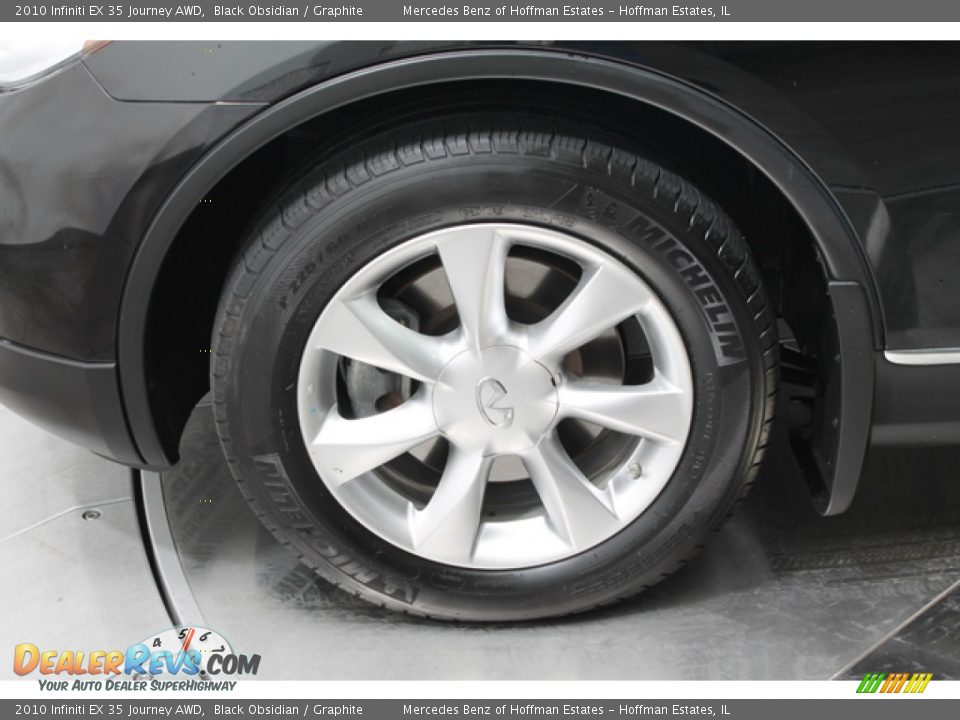 2010 Infiniti EX 35 Journey AWD Black Obsidian / Graphite Photo #29