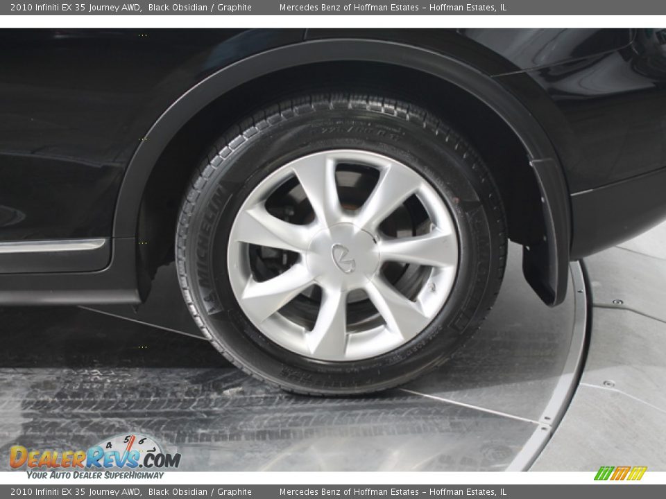 2010 Infiniti EX 35 Journey AWD Black Obsidian / Graphite Photo #31
