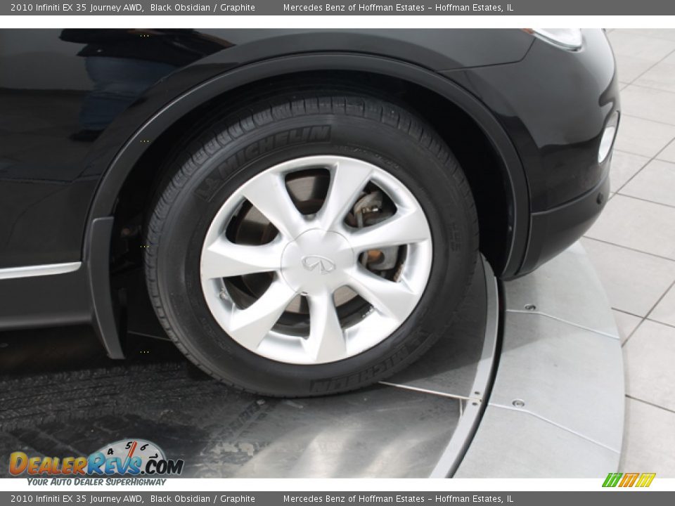 2010 Infiniti EX 35 Journey AWD Black Obsidian / Graphite Photo #32