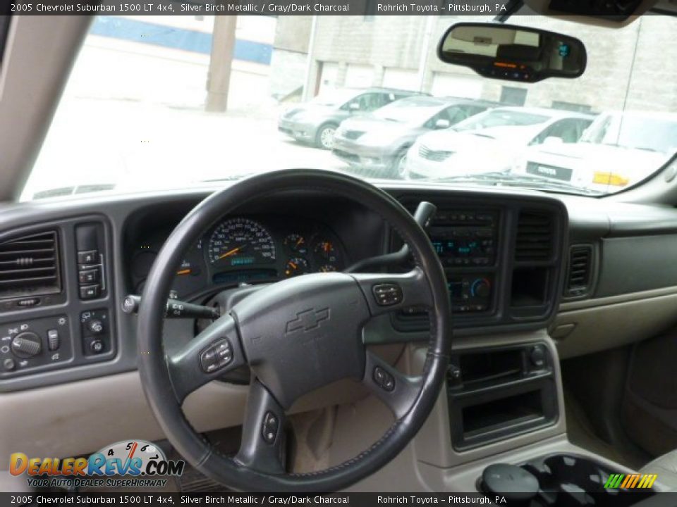 2005 Chevrolet Suburban 1500 LT 4x4 Silver Birch Metallic / Gray/Dark Charcoal Photo #6