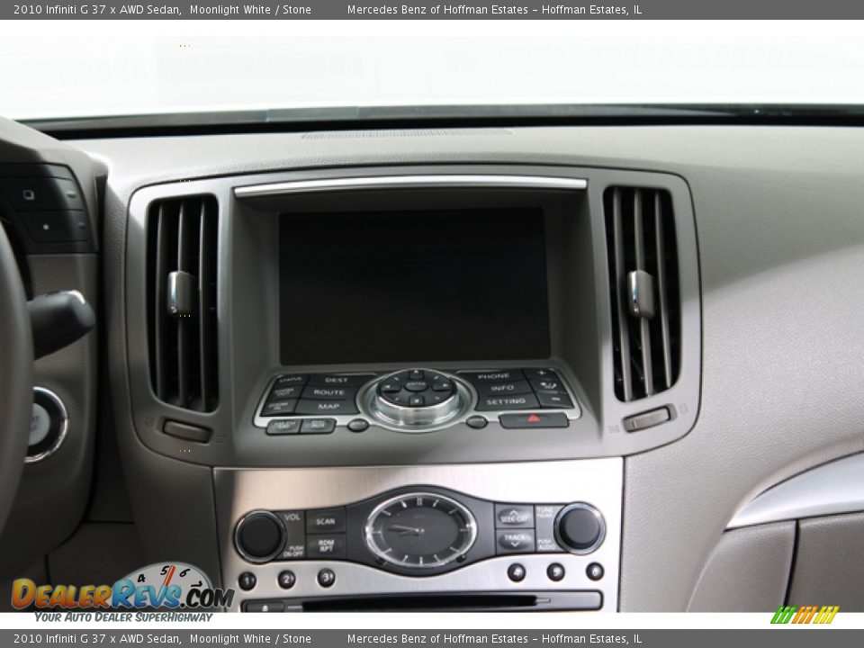 2010 Infiniti G 37 x AWD Sedan Moonlight White / Stone Photo #10