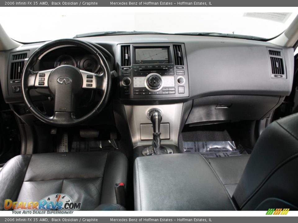 2006 Infiniti FX 35 AWD Black Obsidian / Graphite Photo #6