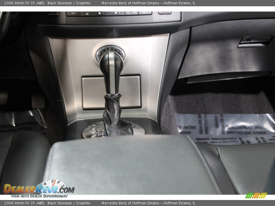 2006 Infiniti FX 35 AWD Black Obsidian / Graphite Photo #11