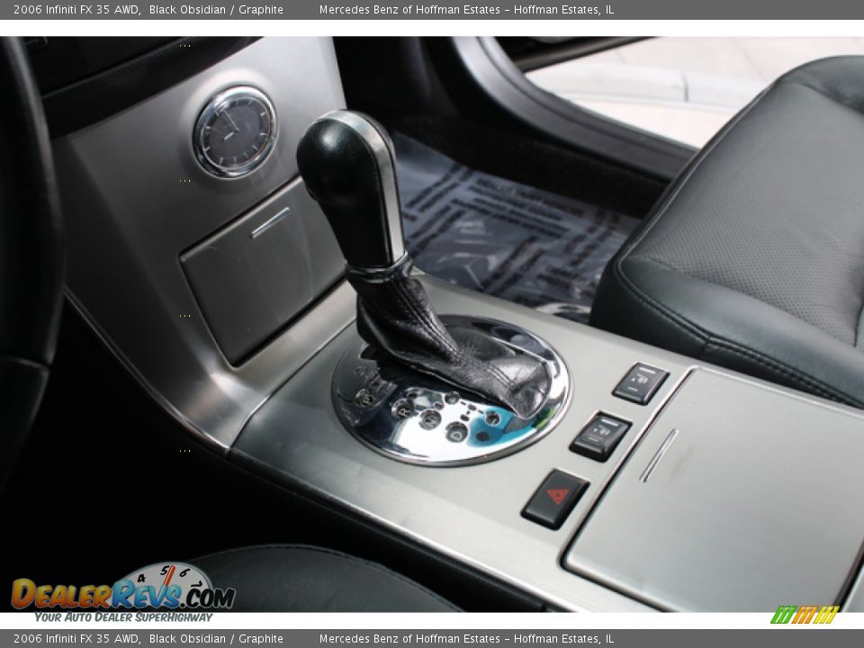 2006 Infiniti FX 35 AWD Black Obsidian / Graphite Photo #12