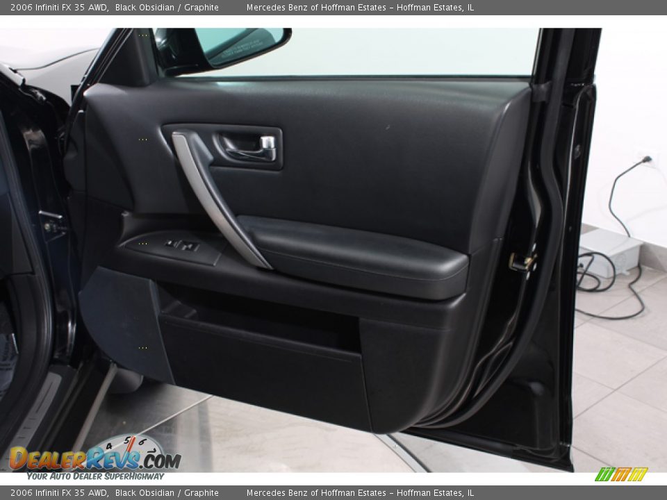 2006 Infiniti FX 35 AWD Black Obsidian / Graphite Photo #13