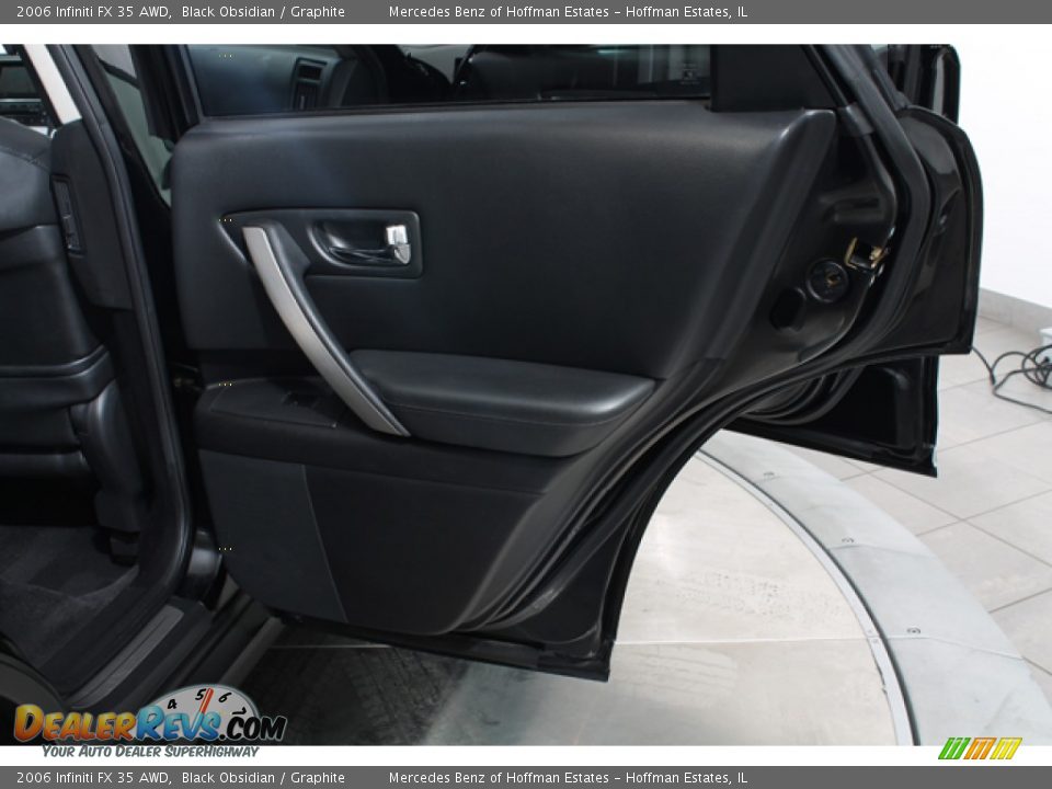 2006 Infiniti FX 35 AWD Black Obsidian / Graphite Photo #14