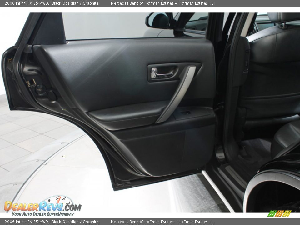 2006 Infiniti FX 35 AWD Black Obsidian / Graphite Photo #15