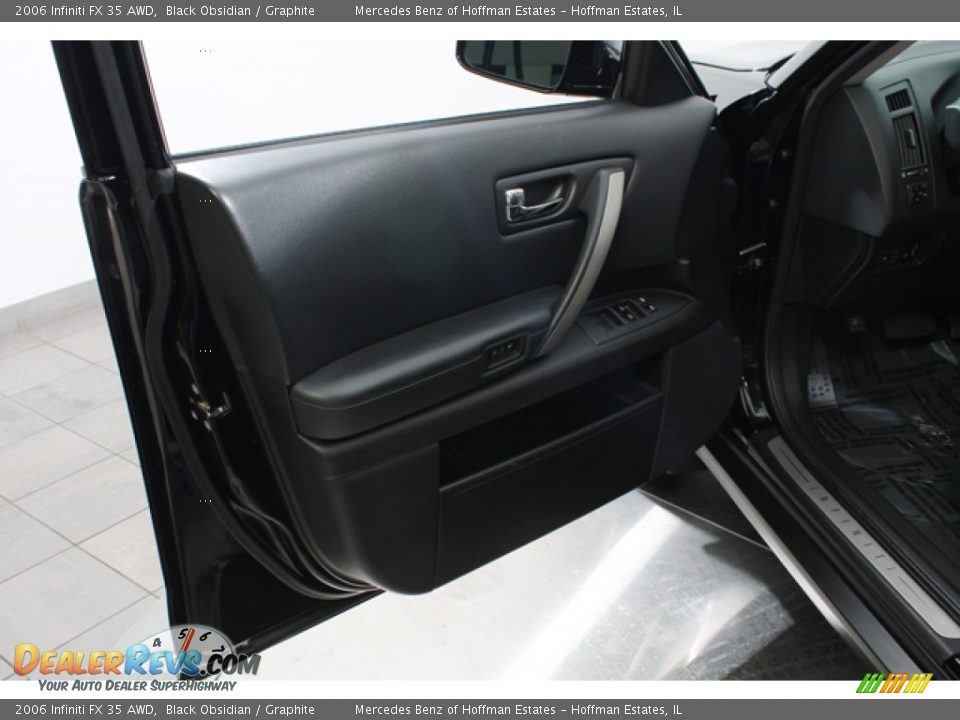 2006 Infiniti FX 35 AWD Black Obsidian / Graphite Photo #16