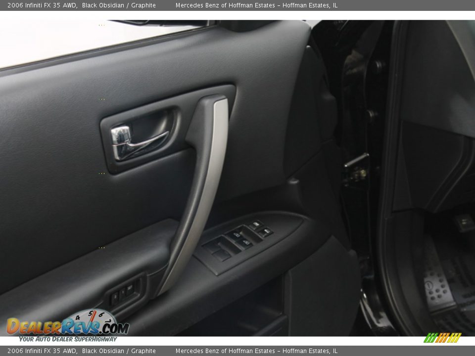 2006 Infiniti FX 35 AWD Black Obsidian / Graphite Photo #17