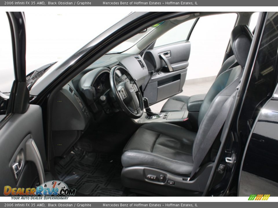 2006 Infiniti FX 35 AWD Black Obsidian / Graphite Photo #18