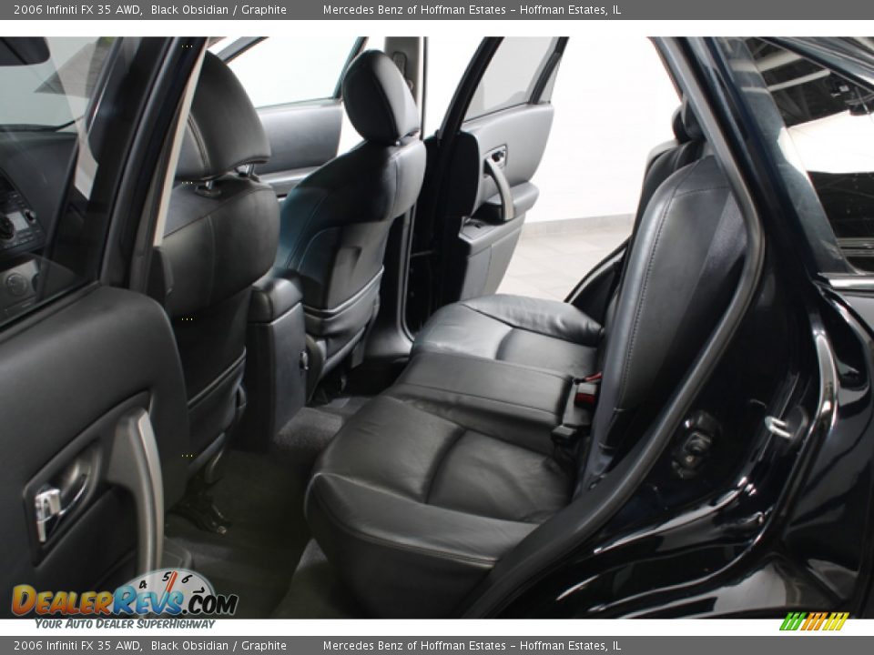 2006 Infiniti FX 35 AWD Black Obsidian / Graphite Photo #19