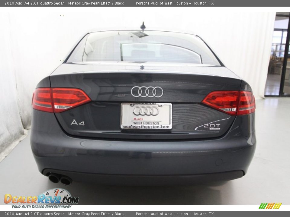 2010 Audi A4 2.0T quattro Sedan Meteor Gray Pearl Effect / Black Photo #4