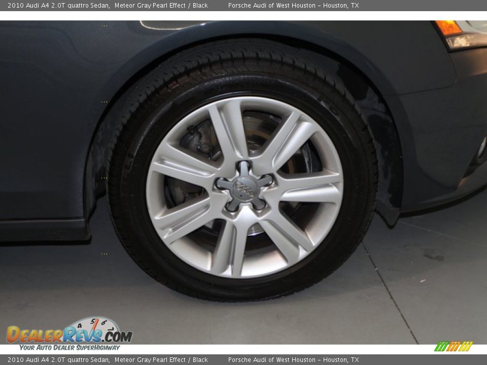 2010 Audi A4 2.0T quattro Sedan Meteor Gray Pearl Effect / Black Photo #5