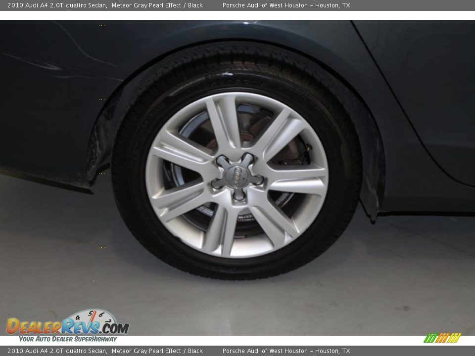 2010 Audi A4 2.0T quattro Sedan Meteor Gray Pearl Effect / Black Photo #6
