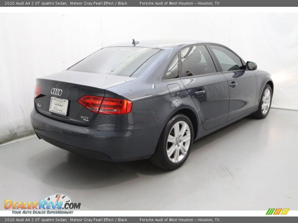 2010 Audi A4 2.0T quattro Sedan Meteor Gray Pearl Effect / Black Photo #7