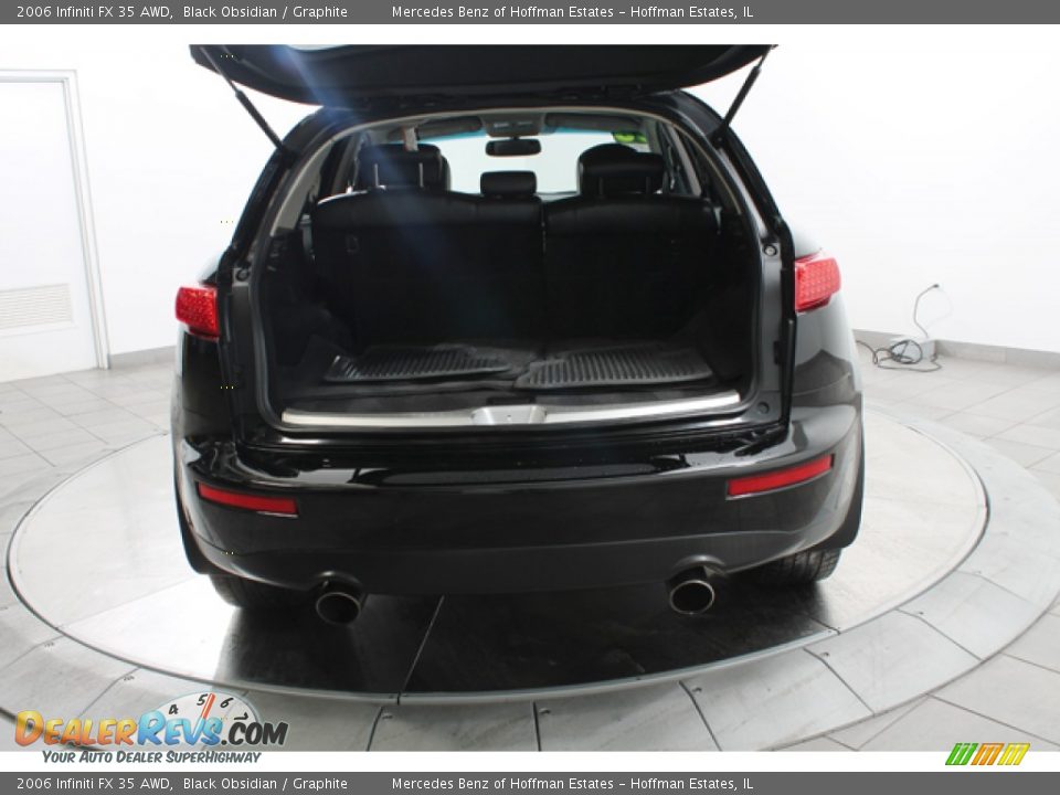 2006 Infiniti FX 35 AWD Black Obsidian / Graphite Photo #22