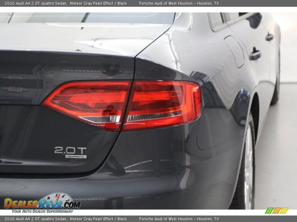 2010 Audi A4 2.0T quattro Sedan Meteor Gray Pearl Effect / Black Photo #8