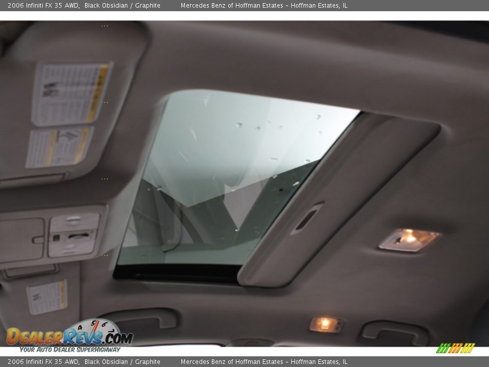 2006 Infiniti FX 35 AWD Black Obsidian / Graphite Photo #23